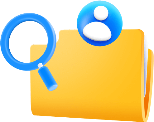 Team File Search Icon - Agencia X Webflow Template