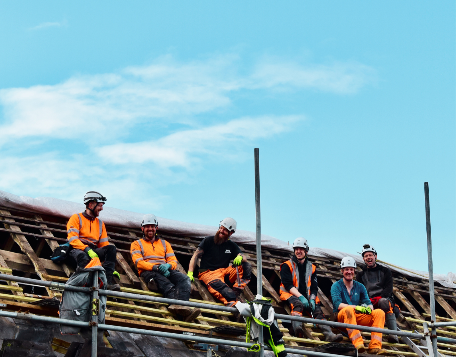Vertical Access Team Roofing Works