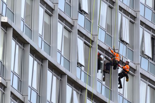 IRATA Rope Access Liverpool ONE Inspection