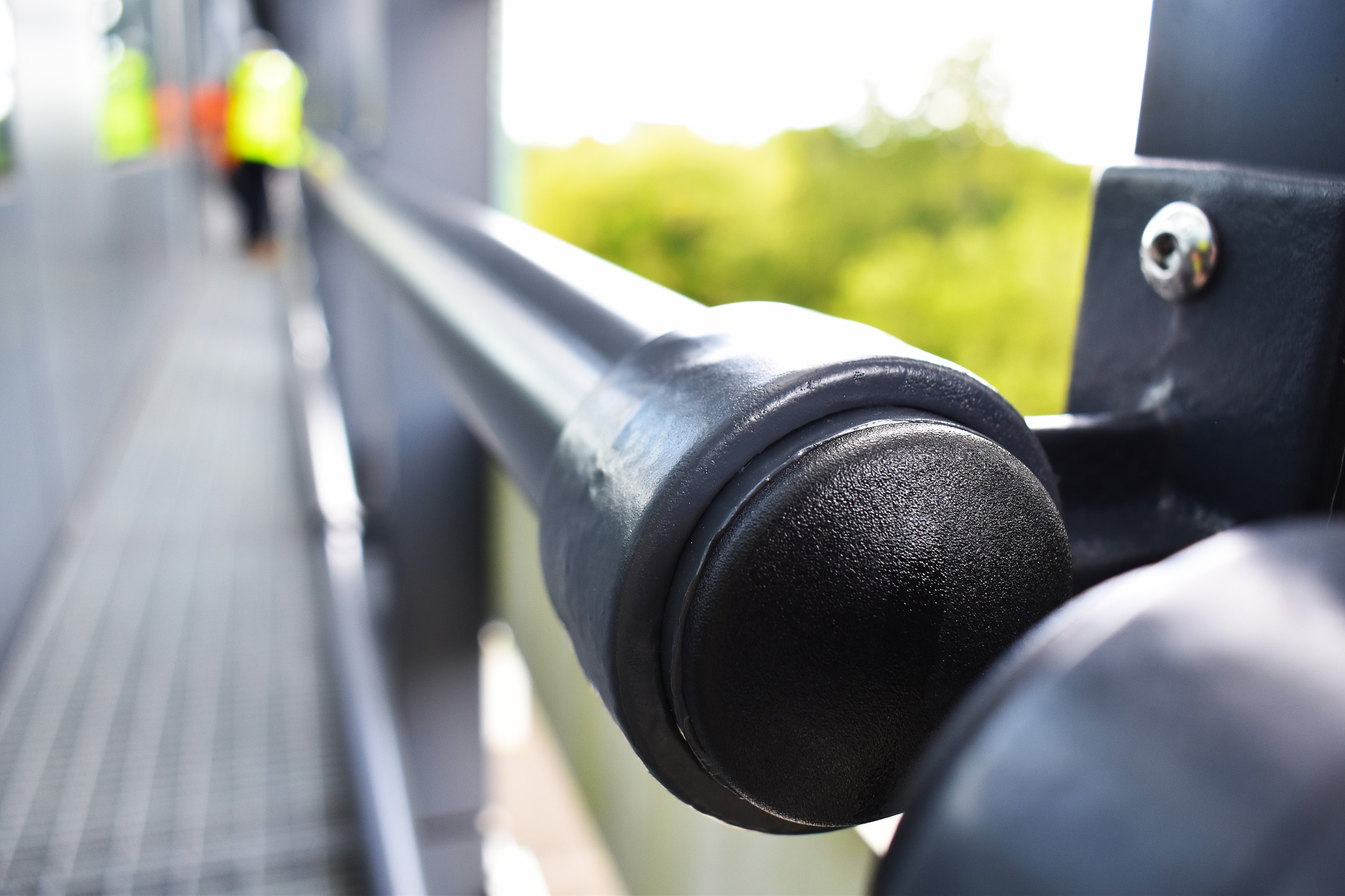 guardrail installed at Manchester Metropolitan University