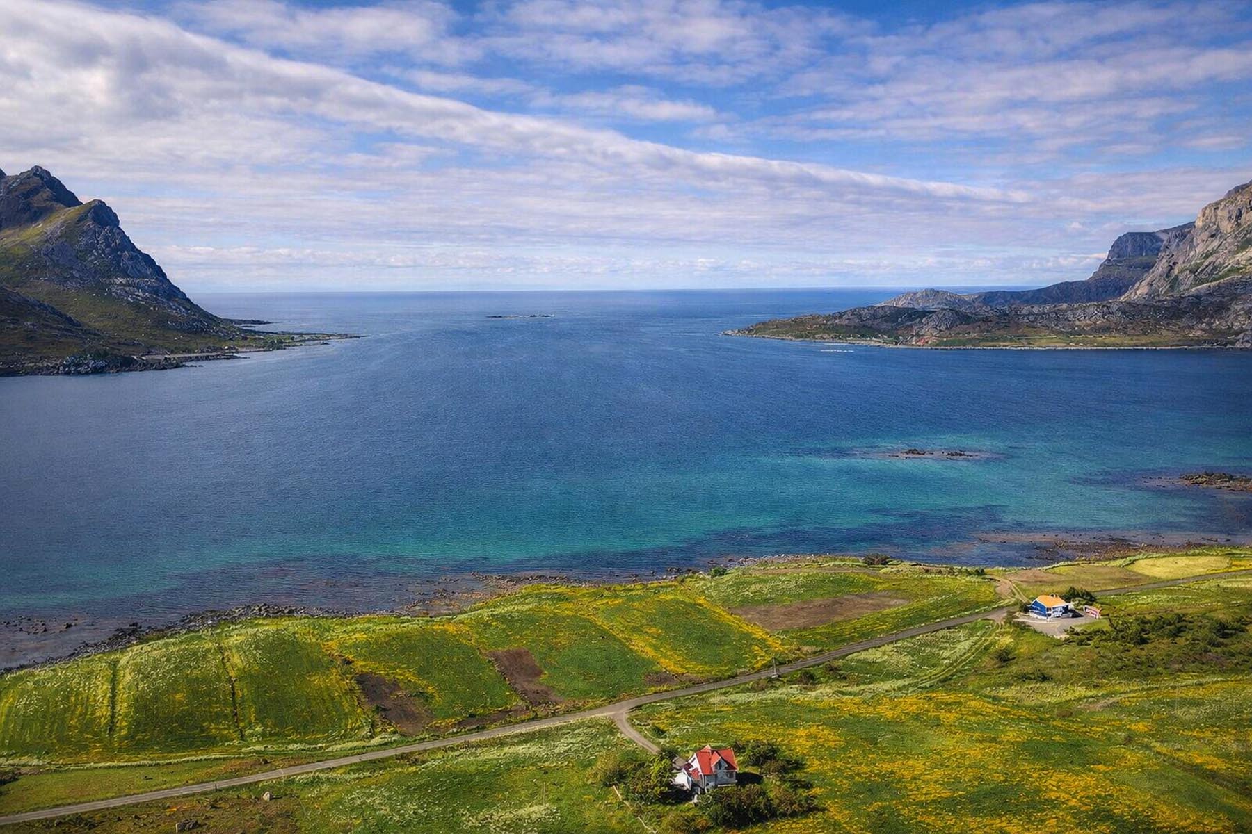 Lofoten på sommeren