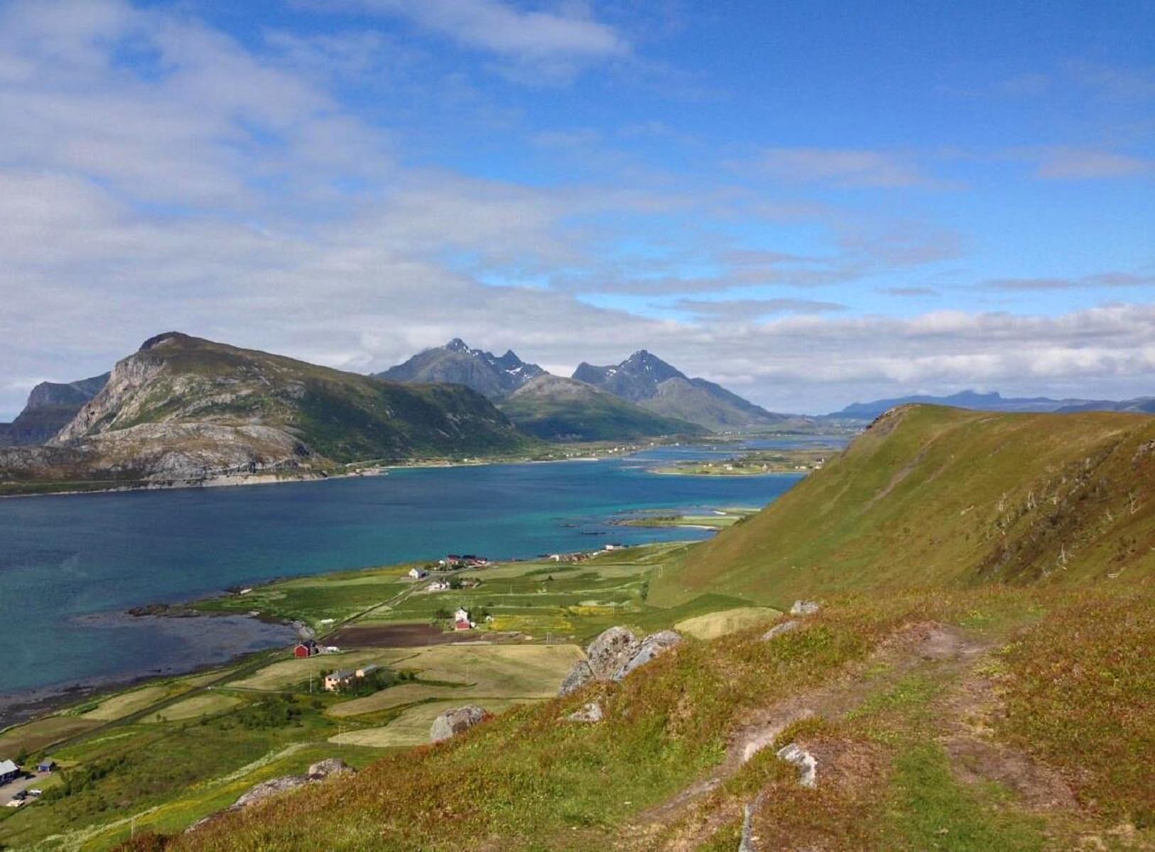 Lofoten på sommeren