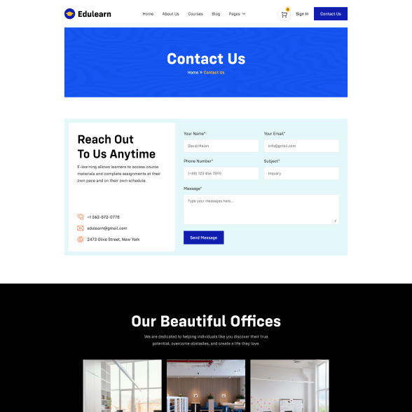Contact page image
