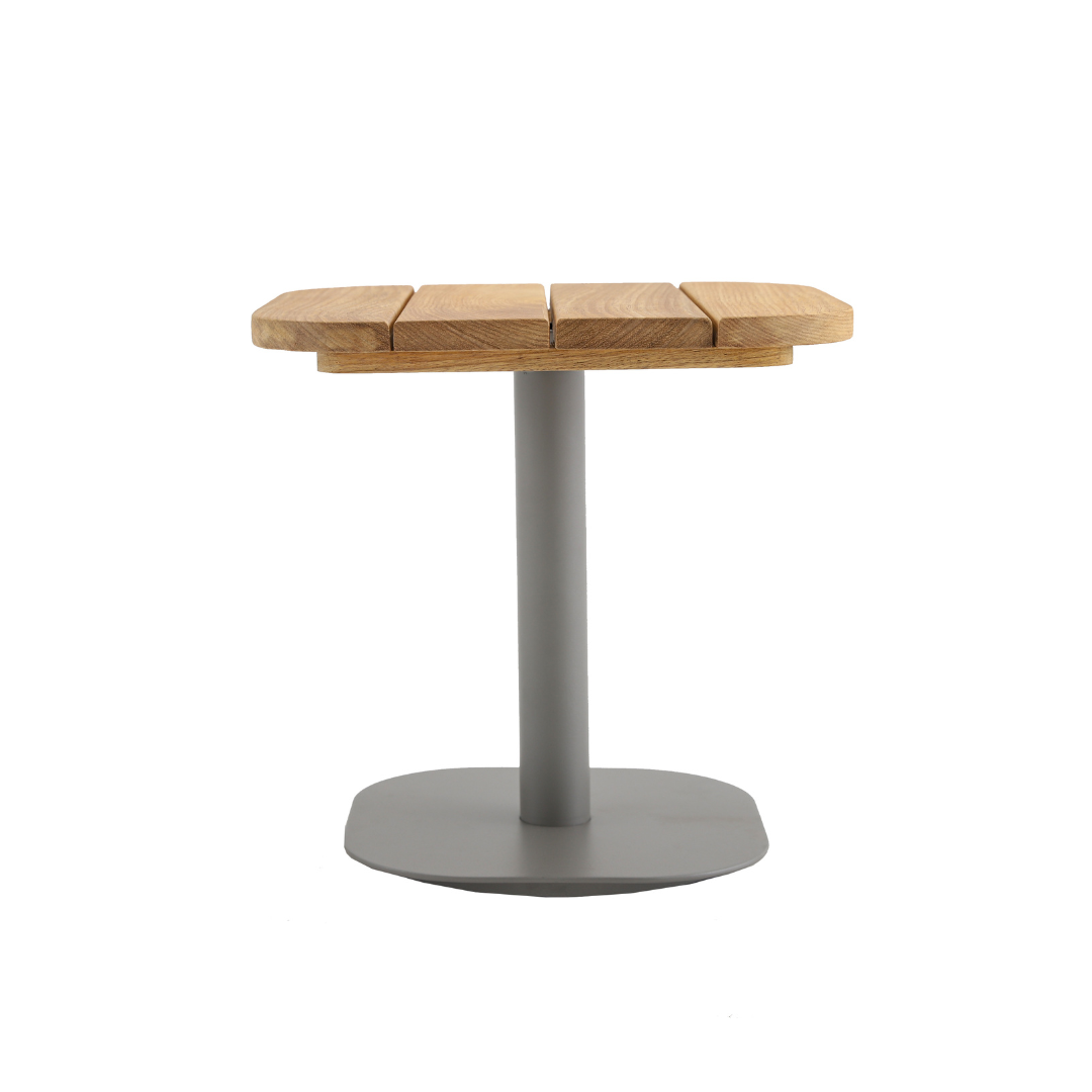 Mesa Lateral Chloê - TP Madeira Ripado