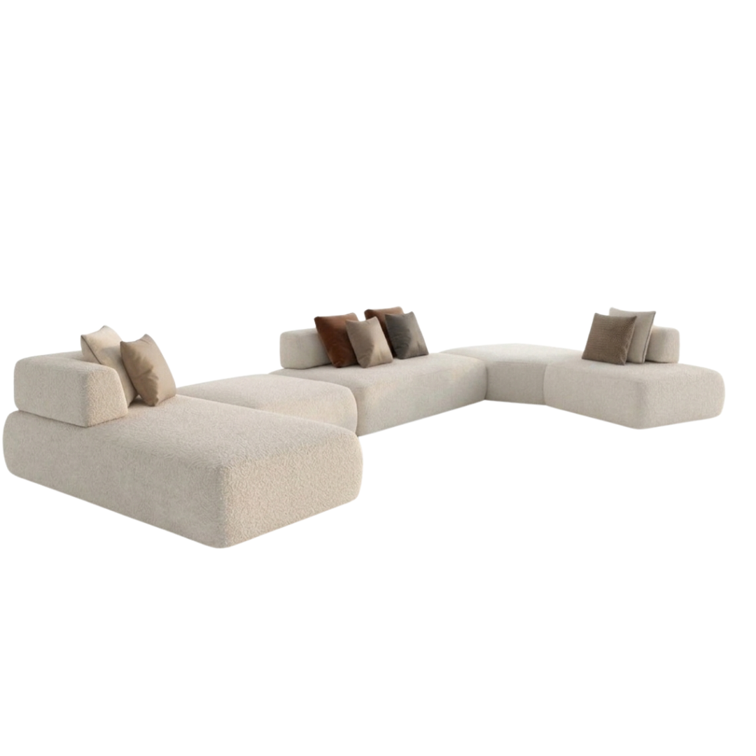 Sofá Amara. Linhas suaves, presença elegante e conforto que convida a ficar. Uma peça que acolhe o espaço e transforma o ambiente com naturalidade. Para quem valoriza beleza sem esforço. Perfeita para ambientes externos 