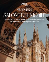 Milão 2026 Salone del Móbile Vivencie de perto a semana mais importante de mobiliário e design do mundo! Experiência cultural subsidiada com resgate 1.300 pontos até o dia 26 de Janeiro. Incluso: