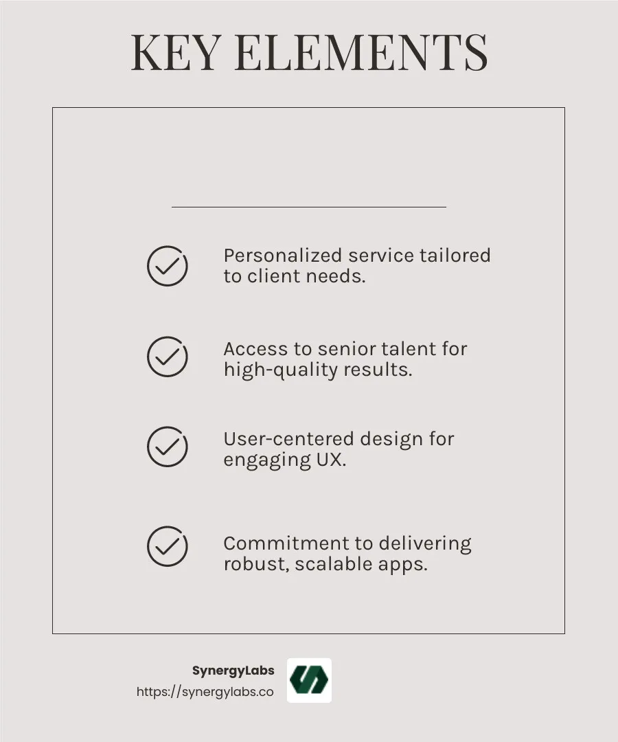 Choosing the right service for cross-platform development - cross platform app development service infographic checklist-light-beige