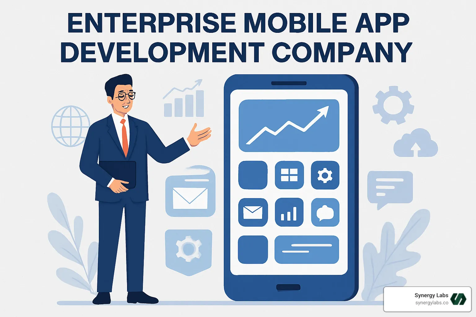 Enterprise mobile app budgeting spreadsheet showing cost categories - enterprise mobile app development company