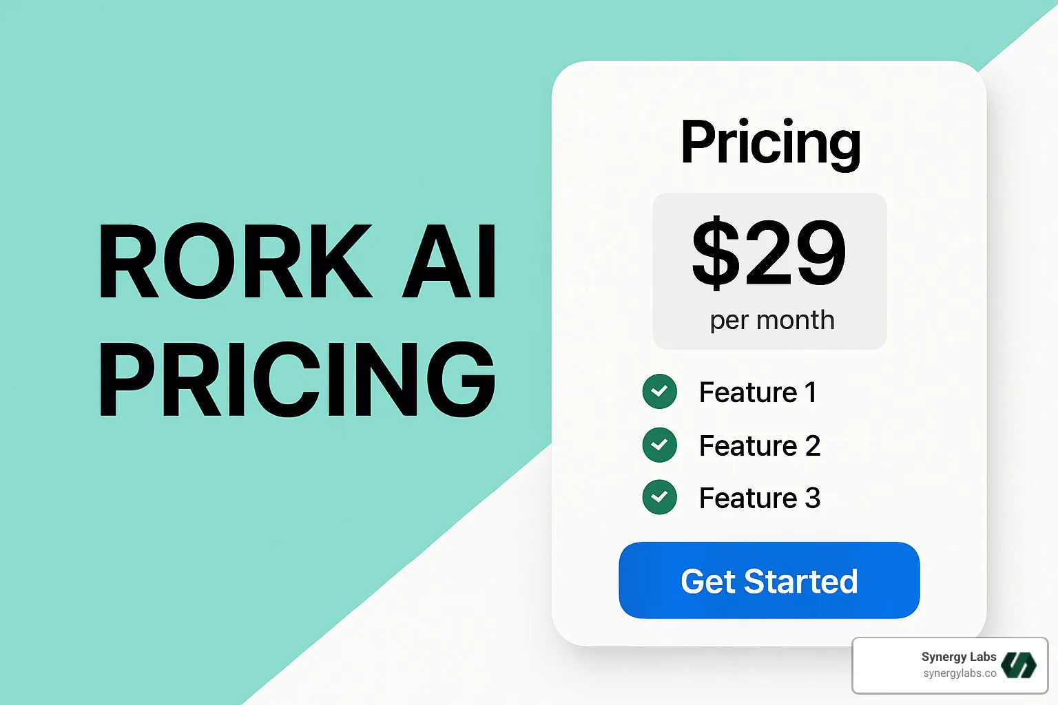 Mobile app builder interface showing Rork AI platform - Rork AI pricing