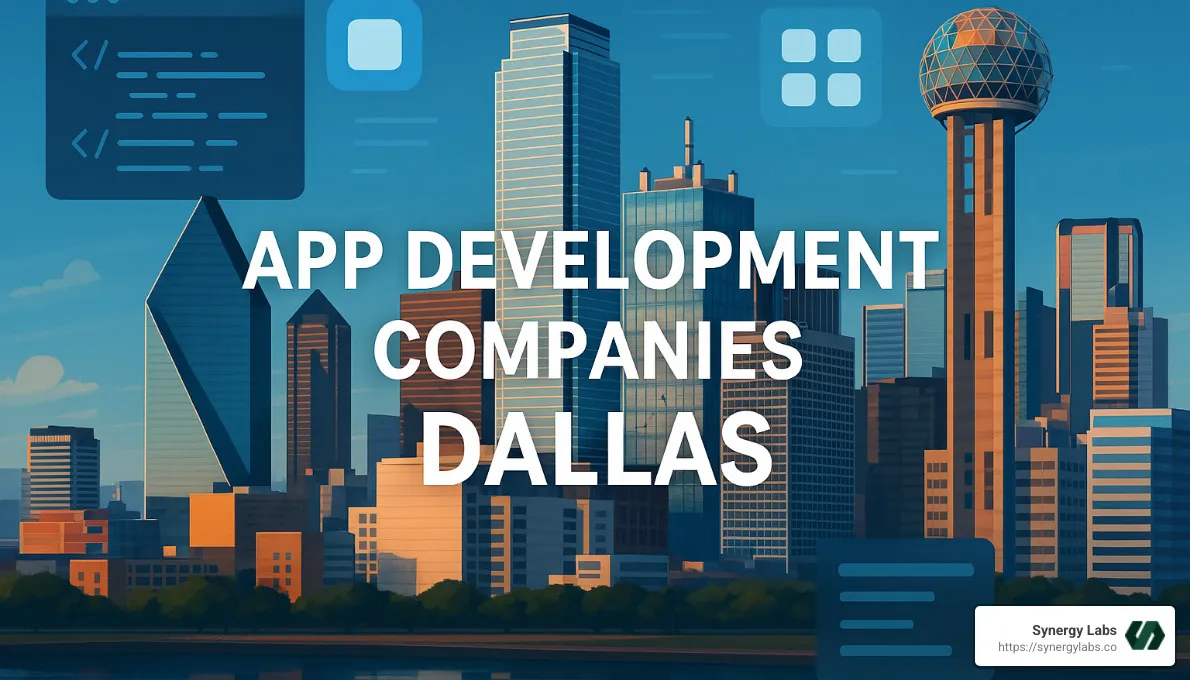 Support services for mobile applications - Top 10 App Development Companies In Dallas