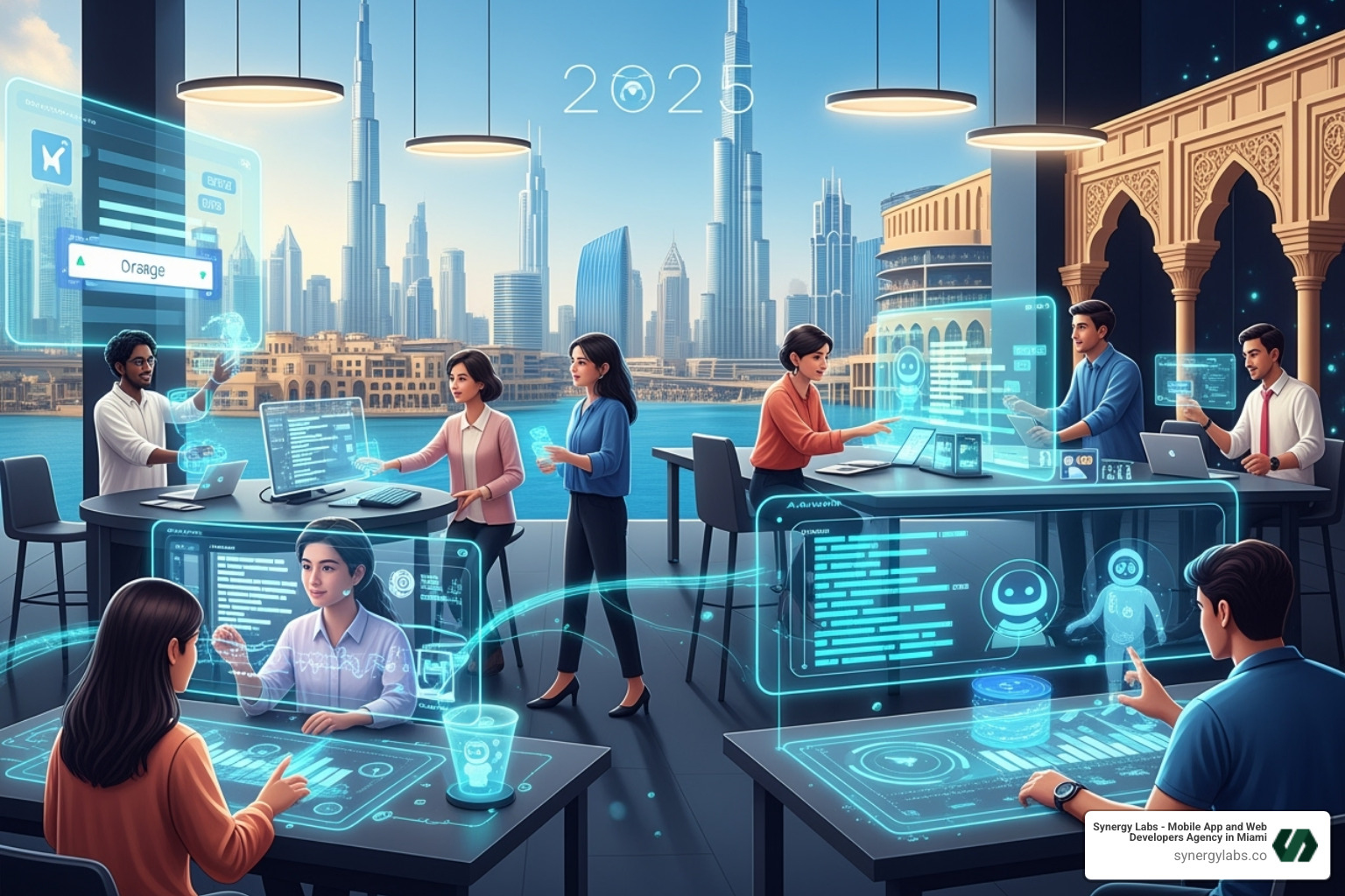 App interfaces from different sectors like fintech, healthtech, and real estate - Dubai's No-Code & AI Startup Ecosystem in 2025