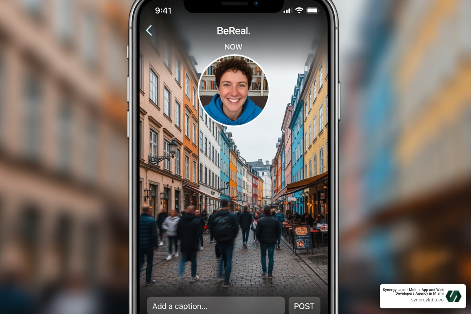 BeReal app's signature dual-camera photo - Top 5 Influencer-Founded Apps and What Startups Can Learn