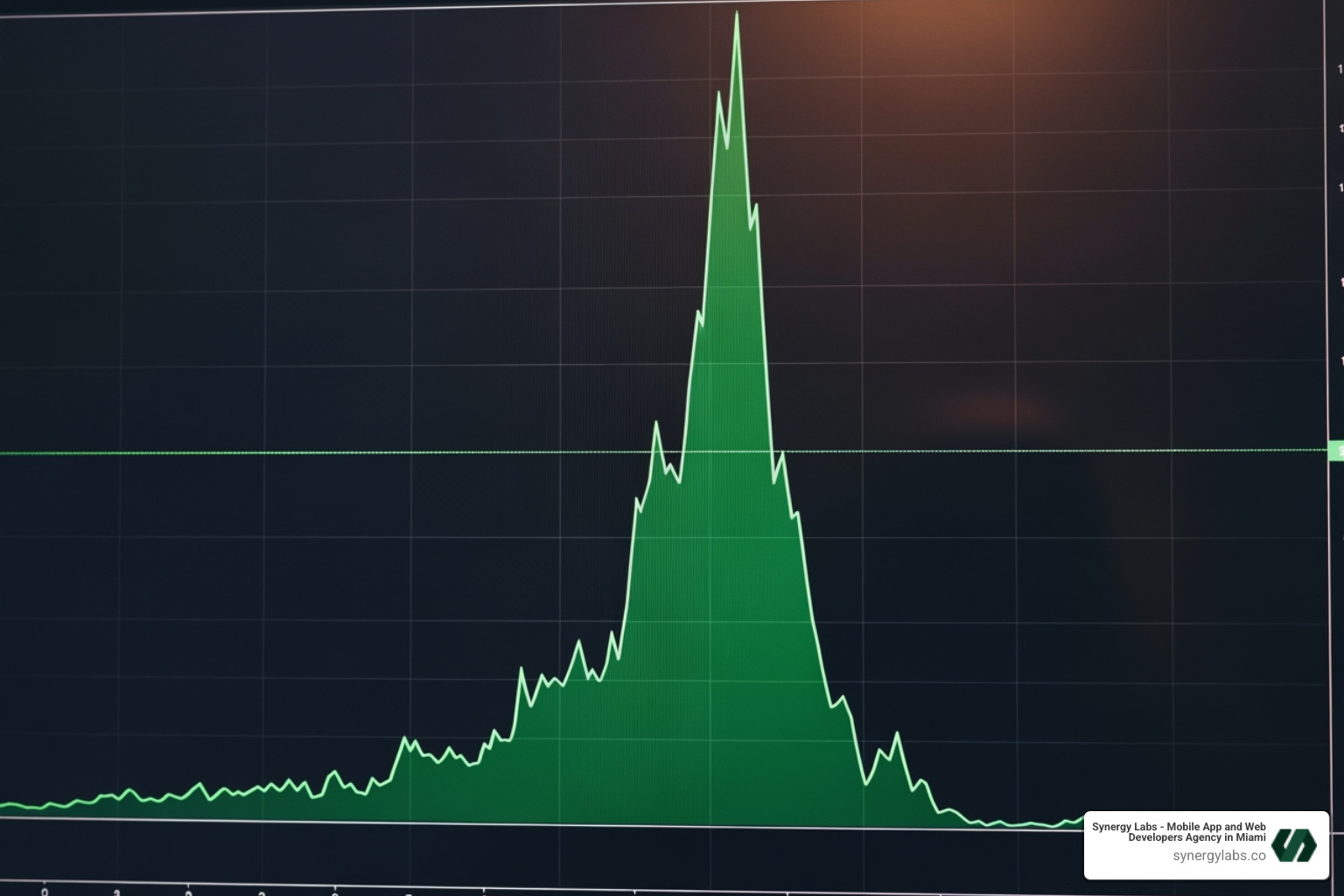 A graphic showing American Eagle's stock chart with a significant spike - Great Genes or Great Jeans? How Disruptive Wordplay Sparked a Marketing Coup