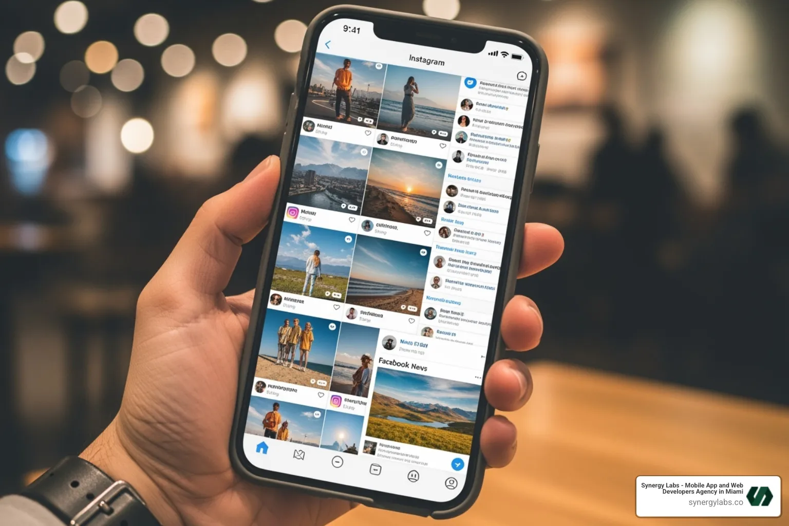 Phone showing social media feeds with app-related content - How Influencers Like Nikita Bier Launch Viral Apps on a Budget
