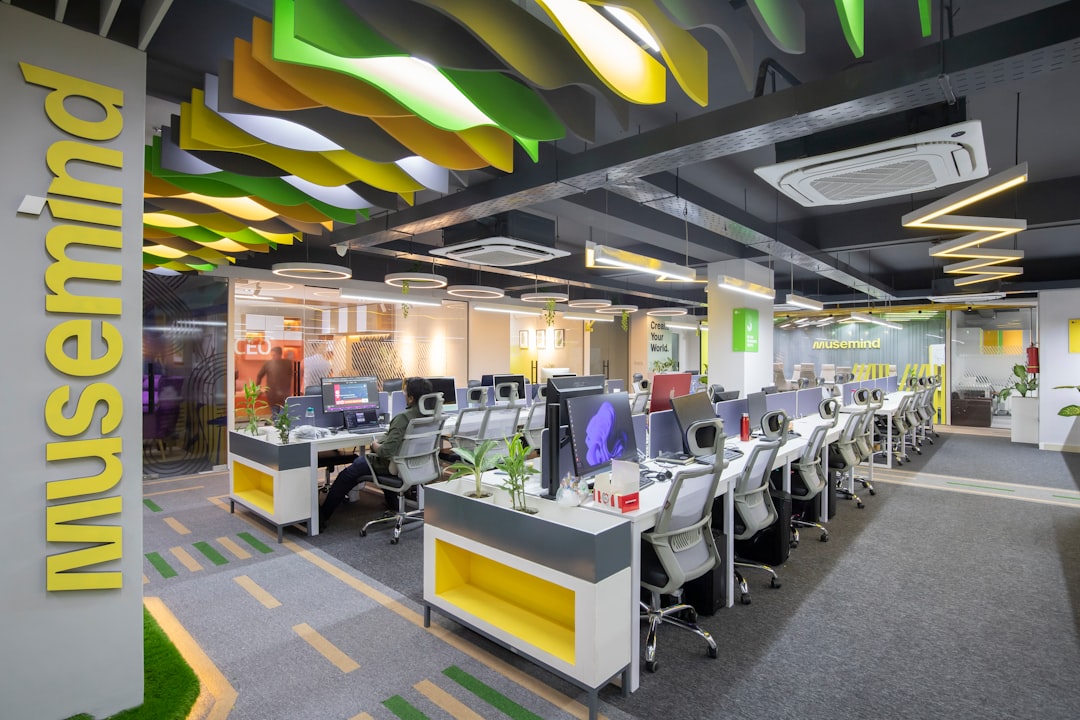 A modern, collaborative office space in Singapore - Singapore mobile app development, SE Asia app agency Singapore, custom app development Singapore, Singapore digital innovation, Southeast Asia tech services