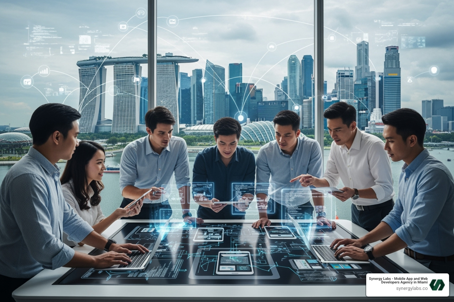 AI and data analytics on a mobile interface - Singapore mobile app development, SE Asia app agency Singapore, custom app development Singapore, Singapore digital innovation, Southeast Asia tech services