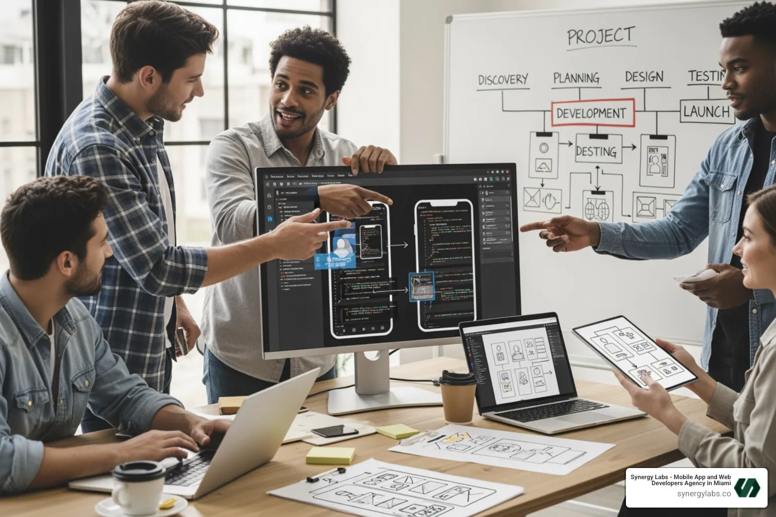 Image of a smartphone screen displaying an app successfully published on the major app stores - Mobile App Development Agency: What to Expect from Discovery to Launch
