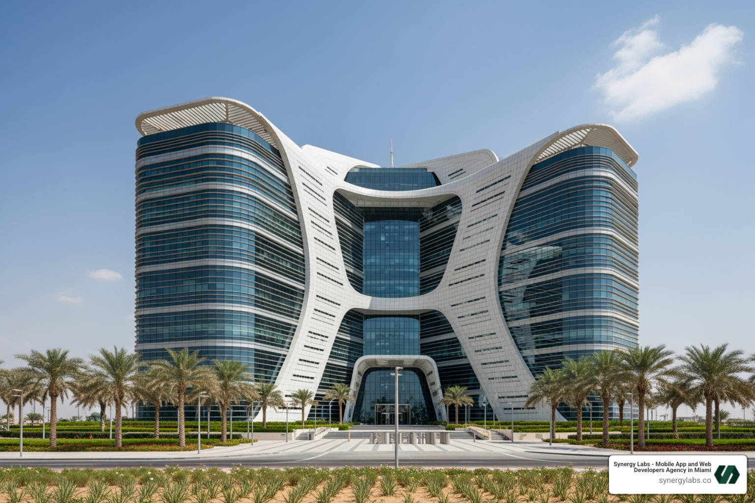 Dubai government building - Dubai’s No-Code and AI Startup Ecosystem in 2026