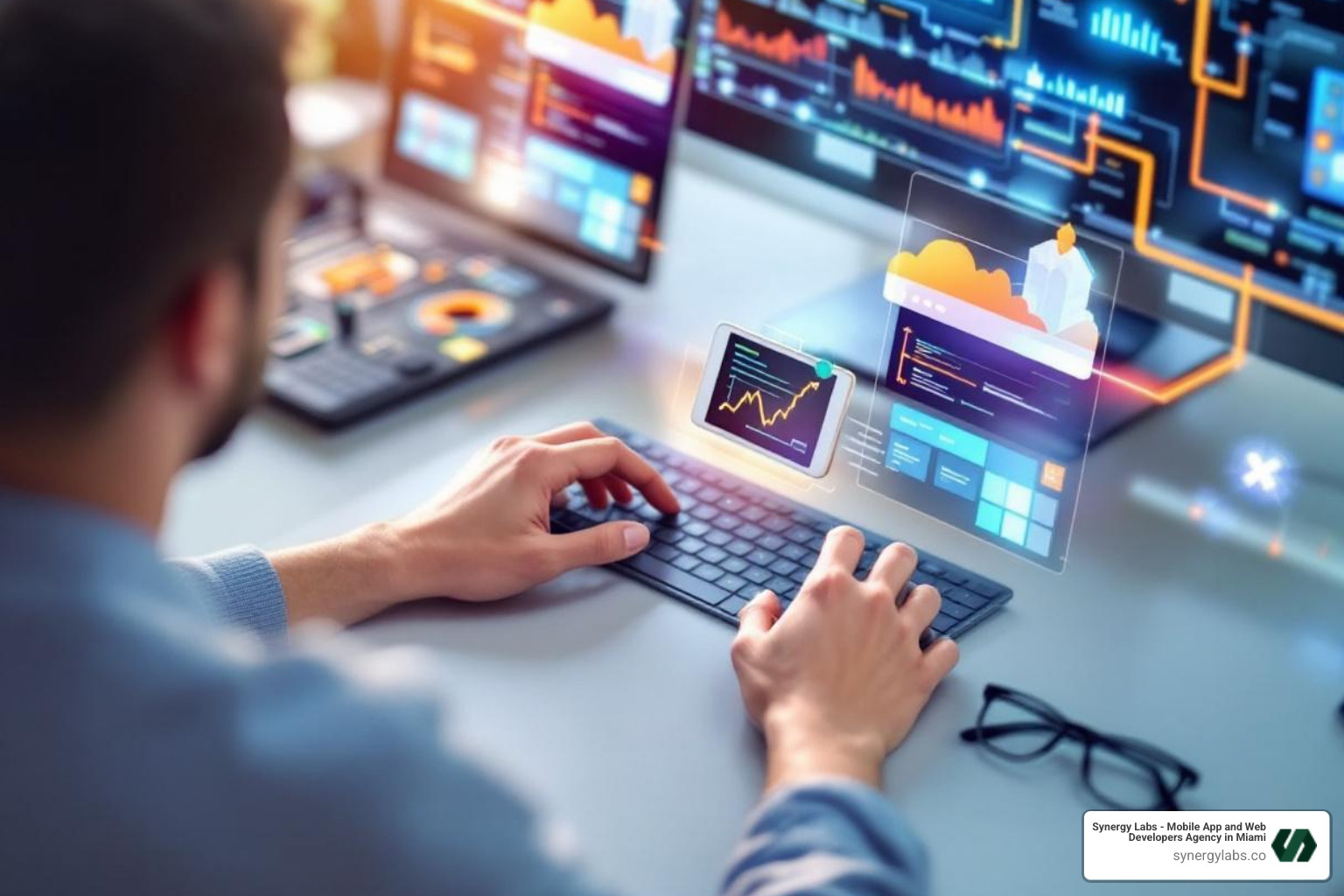 crumbling bridge labeled Legacy Infrastructure with cars labeled Business Goals trying to cross - Best Practices for Legacy System Modernization in 2026