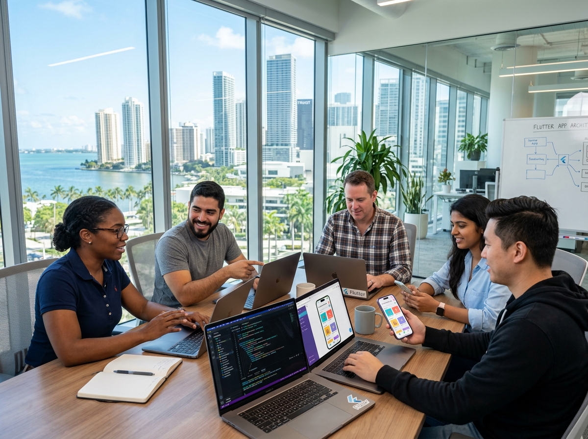top flutter app development