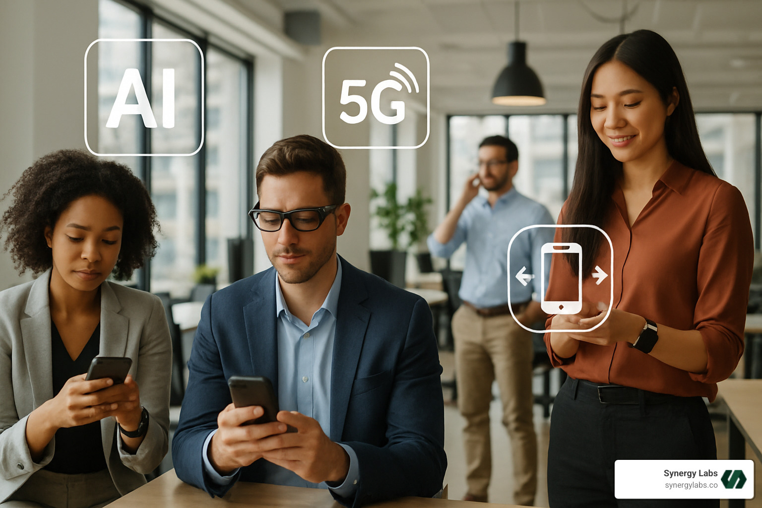 Future trends in enterprise mobility including AI, 5G, and wearables - Enterprise mobility solutions Future trends in enterprise mobility including AI, 5G, and wearables - Enterprise mobility solutions