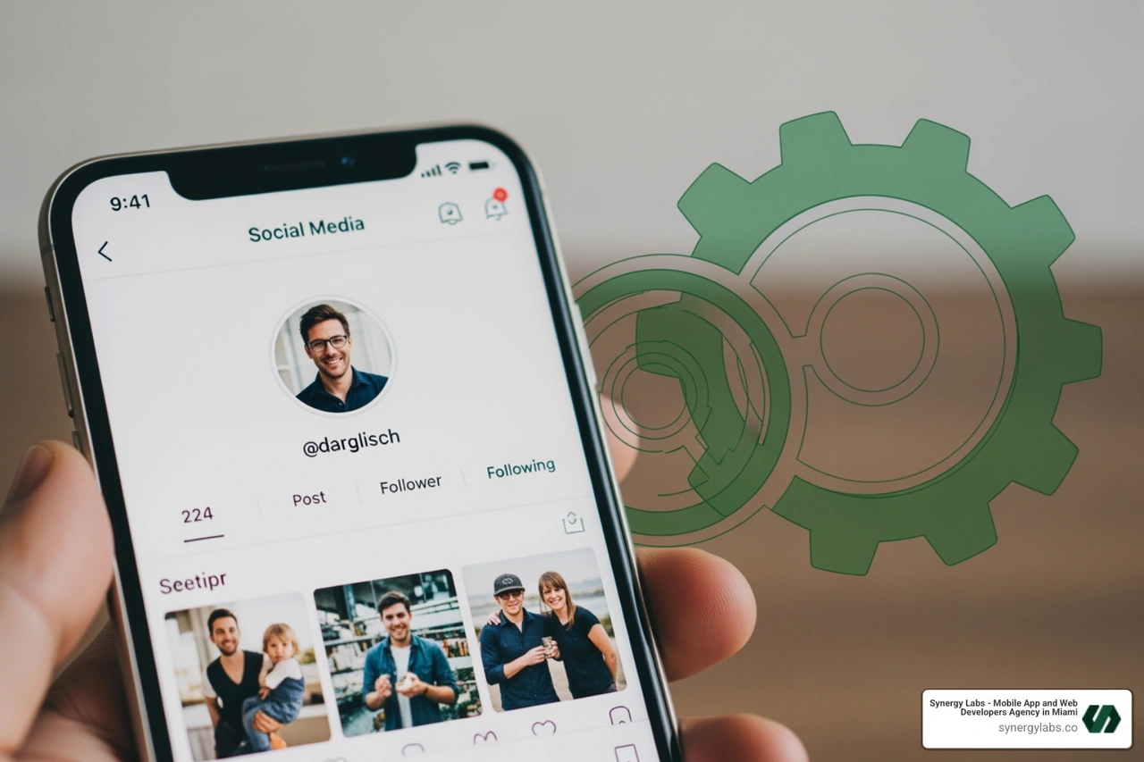 django social media app