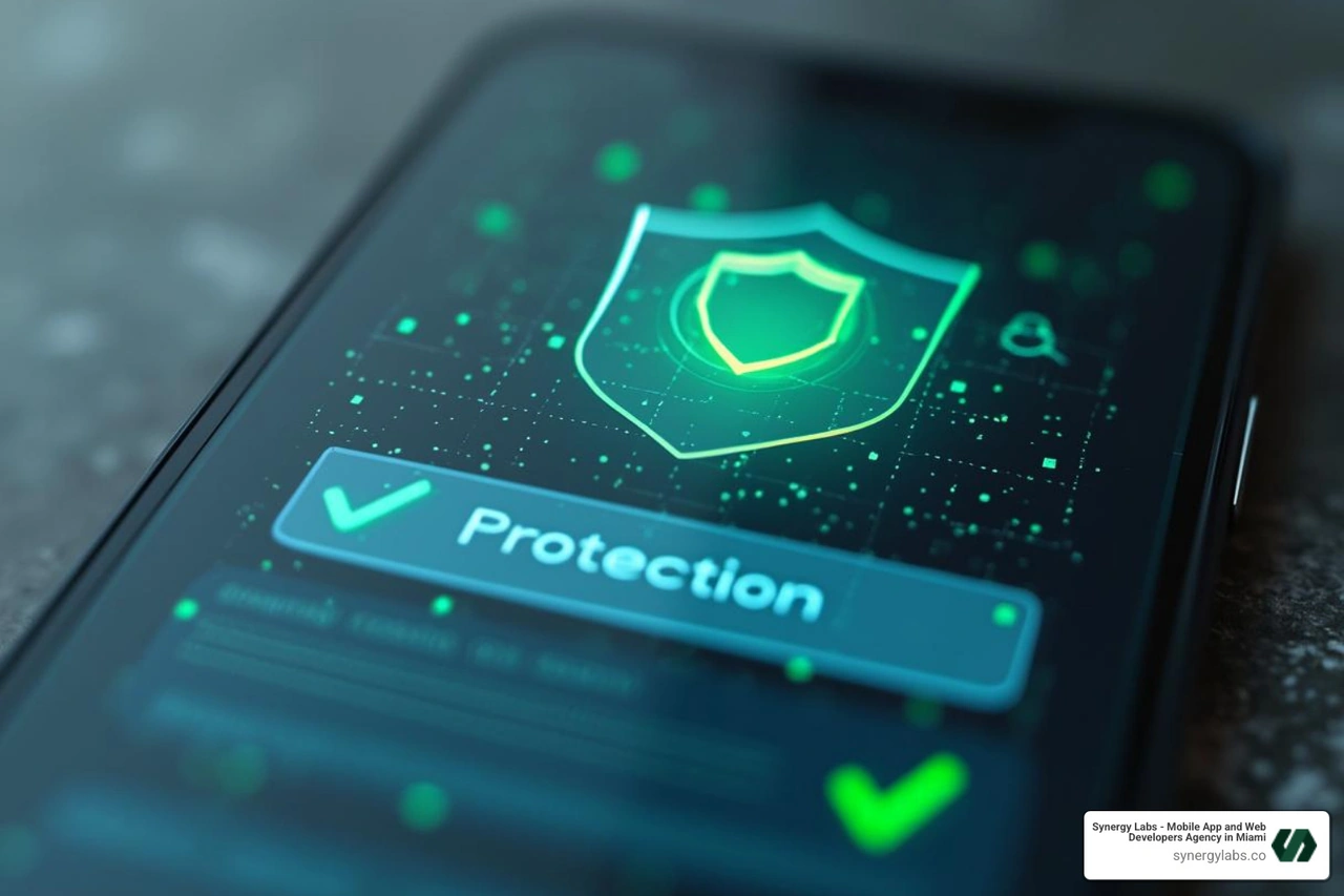 Built-in security interface - best mobile security software Built-in security interface - best mobile security software