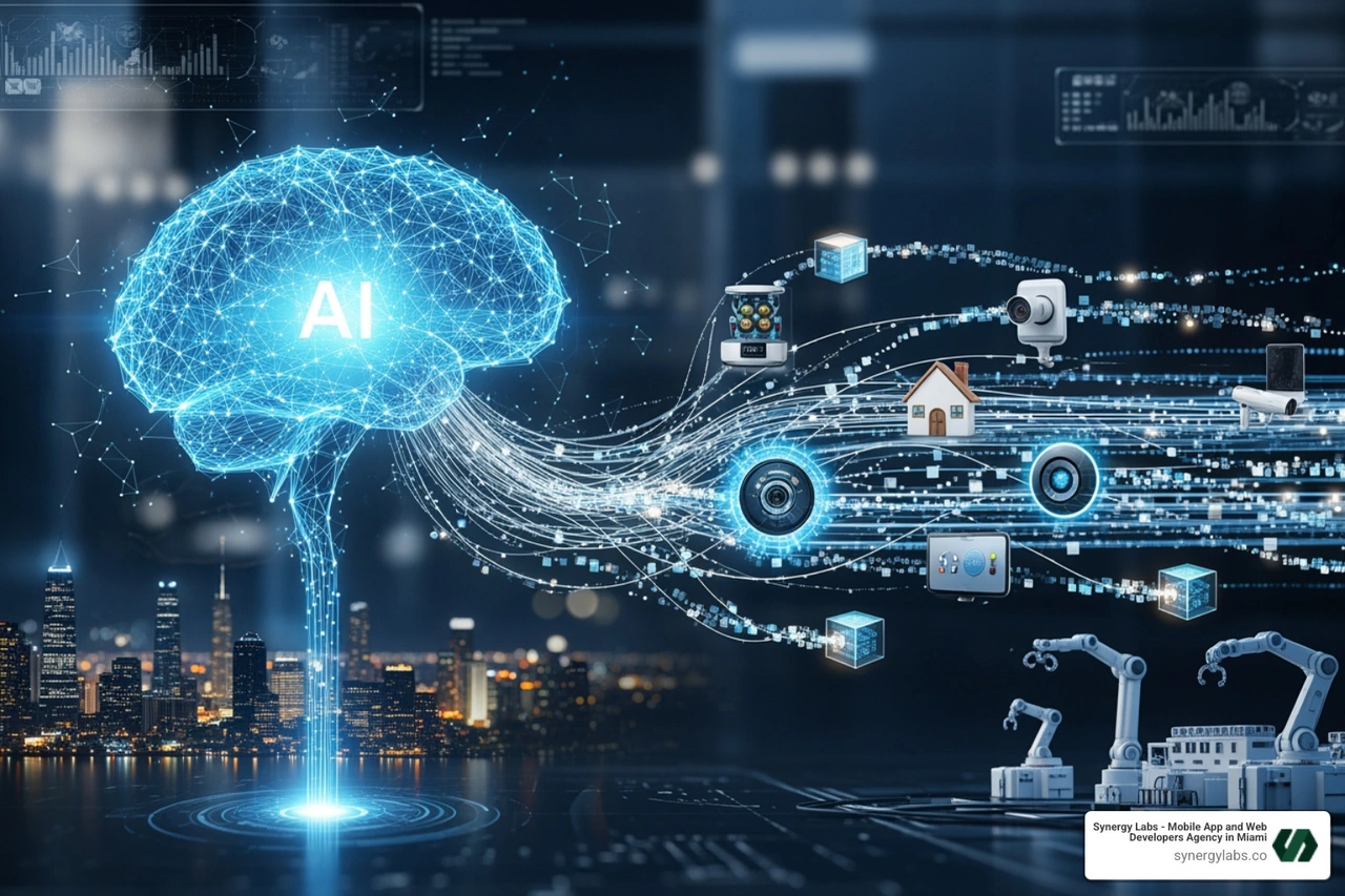 AI and IoT concepts - mobile app development in florida