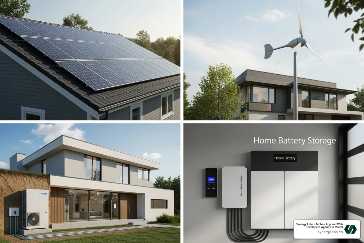 Green energy solutions collage - green energy home solutions Green energy solutions collage - green energy home solutions