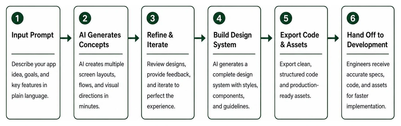AI design platform workflow diagram AI design platform workflow diagram