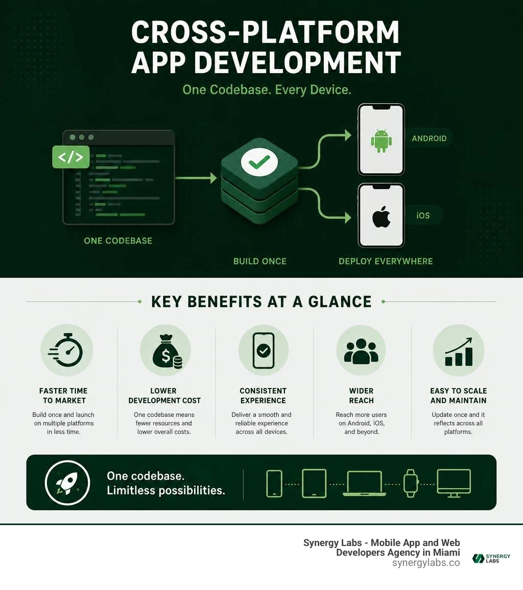 cross-platform app development benefits and key facts infographic infographic cross-platform app development benefits and key facts infographic infographic