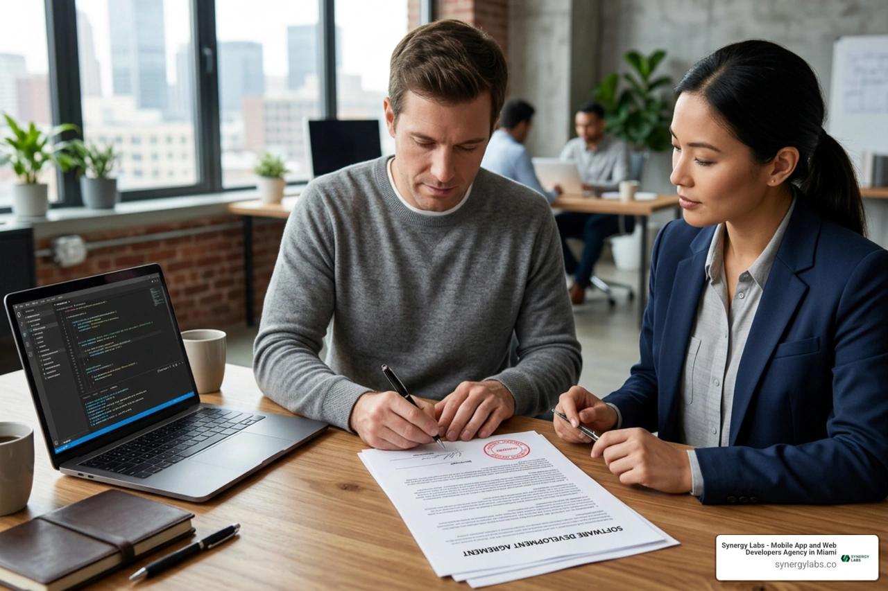 Developer NDA and software development contract agreement Developer NDA and software development contract agreement