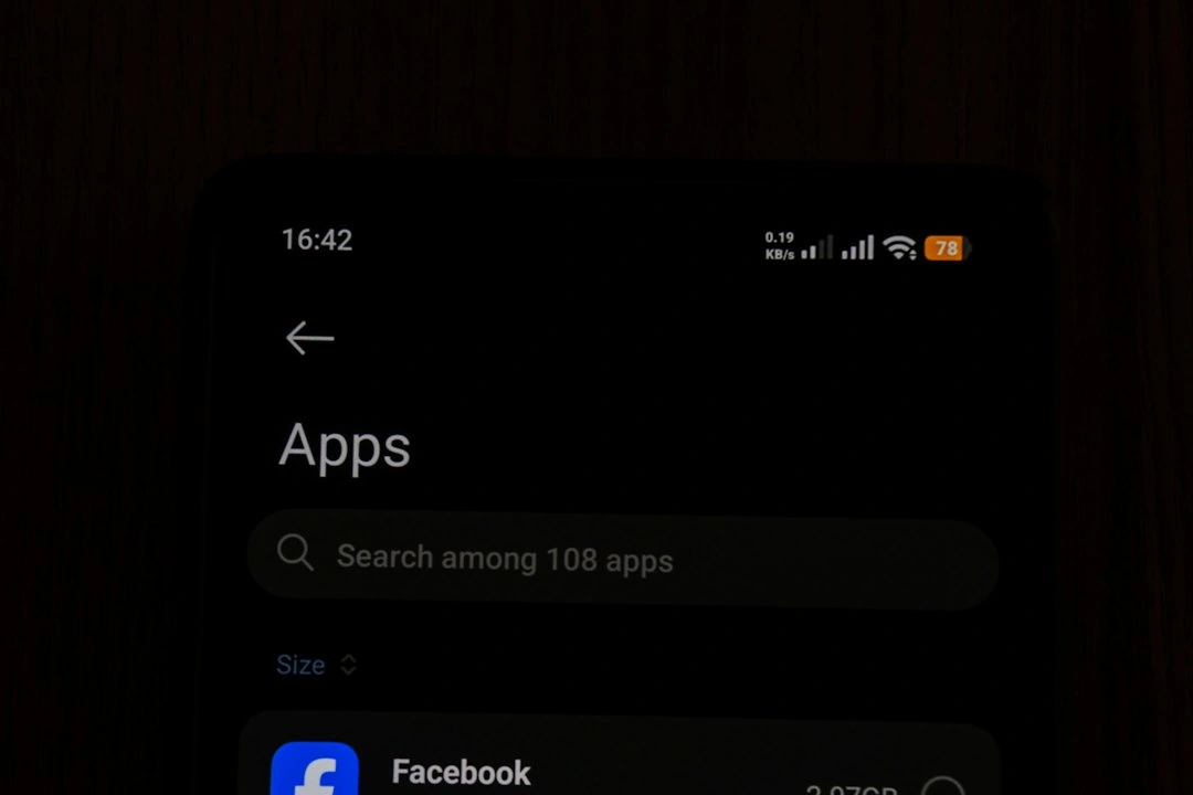 Android settings app management screen Android settings app management screen