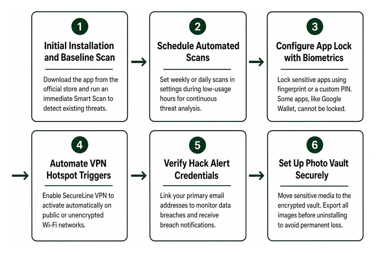 Mobile Security Setup Steps Mobile Security Setup Steps