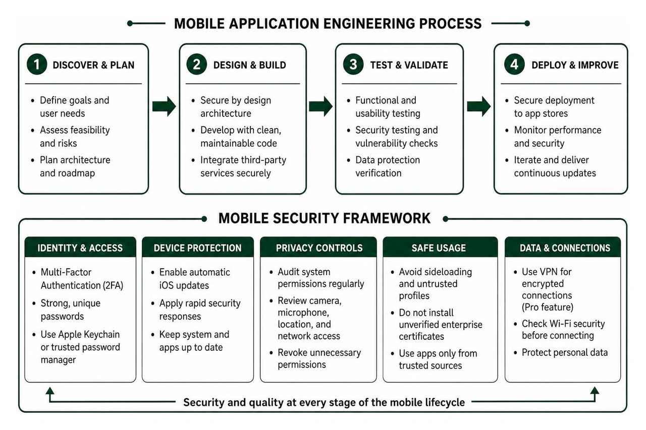Synergy Labs mobile application engineering process and security framework