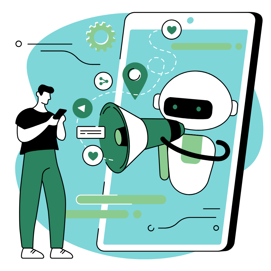 Lacy.ai’s AI Social Media Management platform for automated content scheduling, monitoring, and reporting across multiple channels.