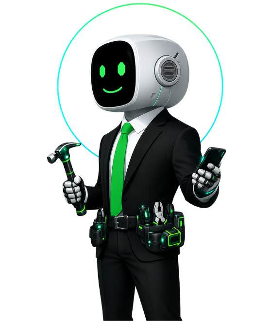 Lacy.ai robot AI Phone Agent for service businesses