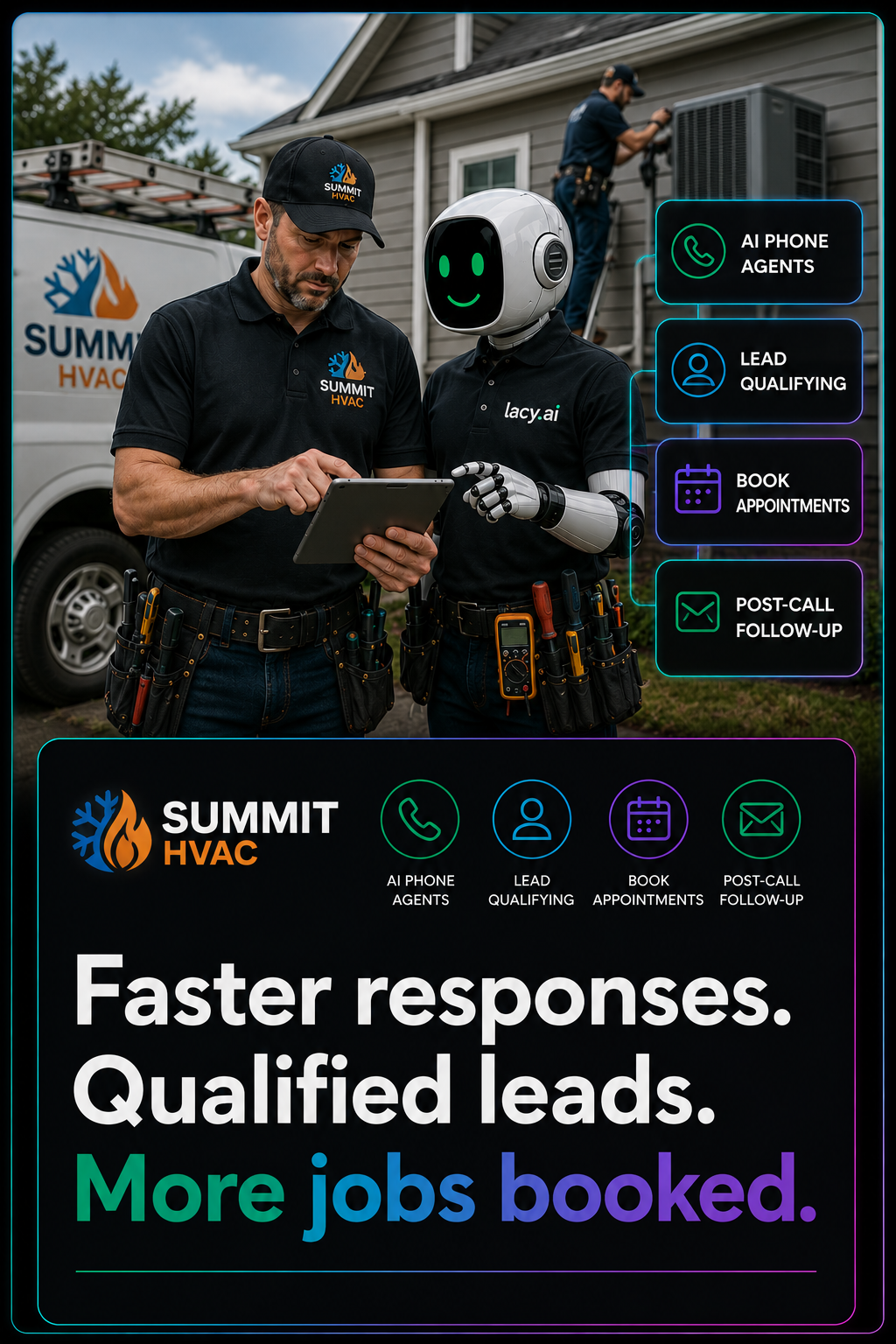 Lacy.ai AI Phone Agents for HVAC companies
