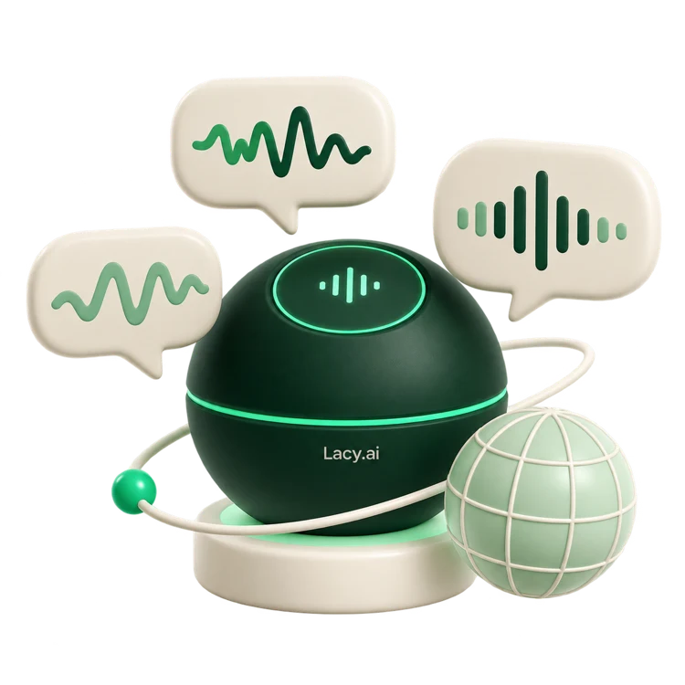 Lacy.ai multilingual voice support
