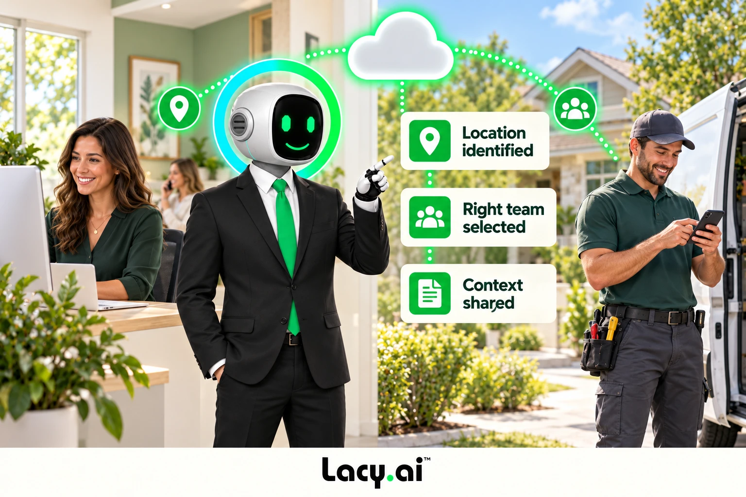 scale locations call workflow illustration
