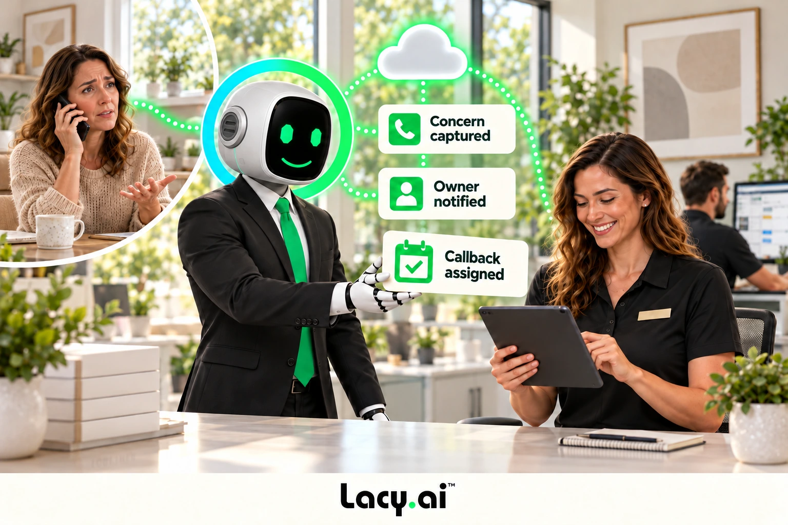 reputation owner illustrated call workflow