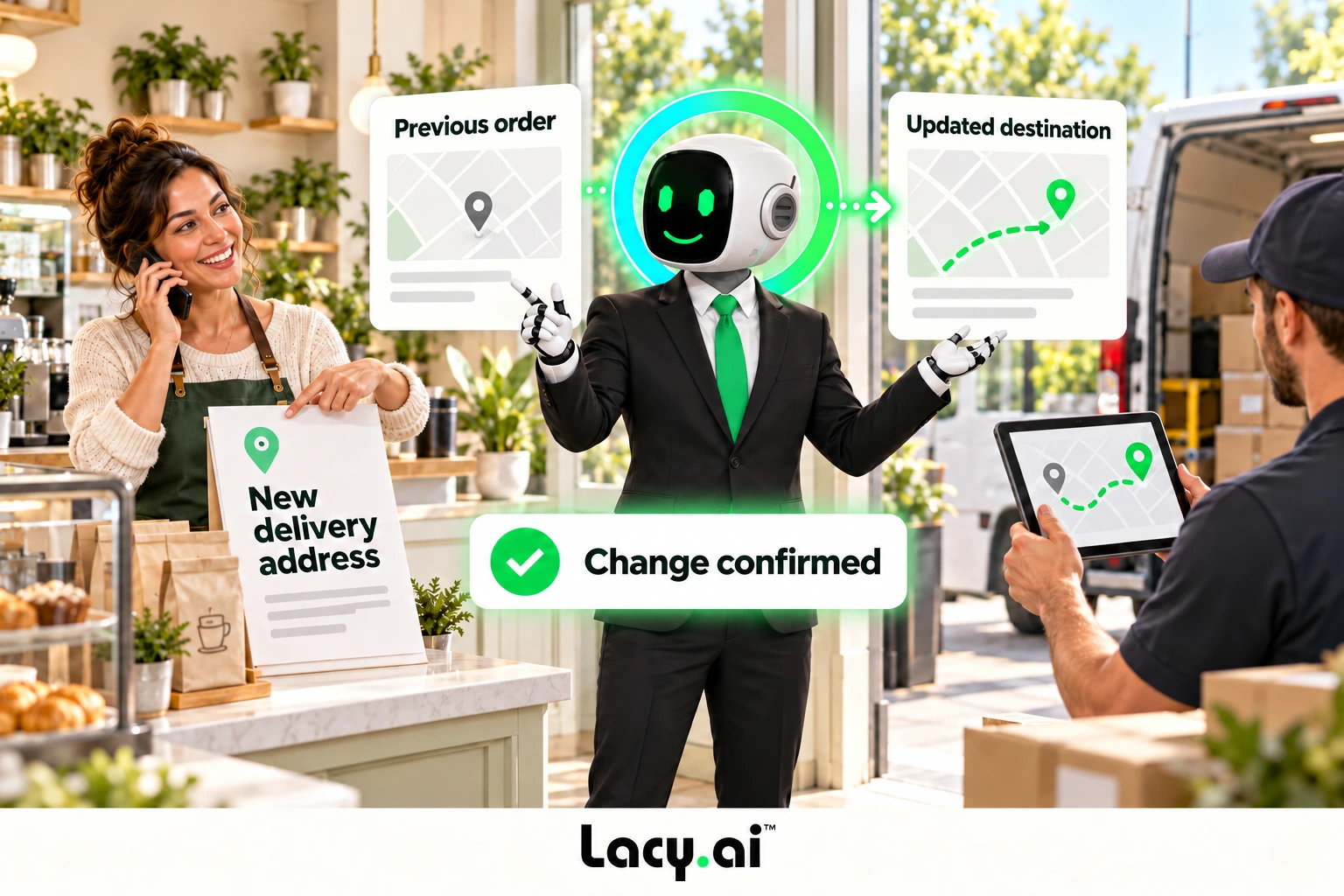 personalize change customer workflow illustration