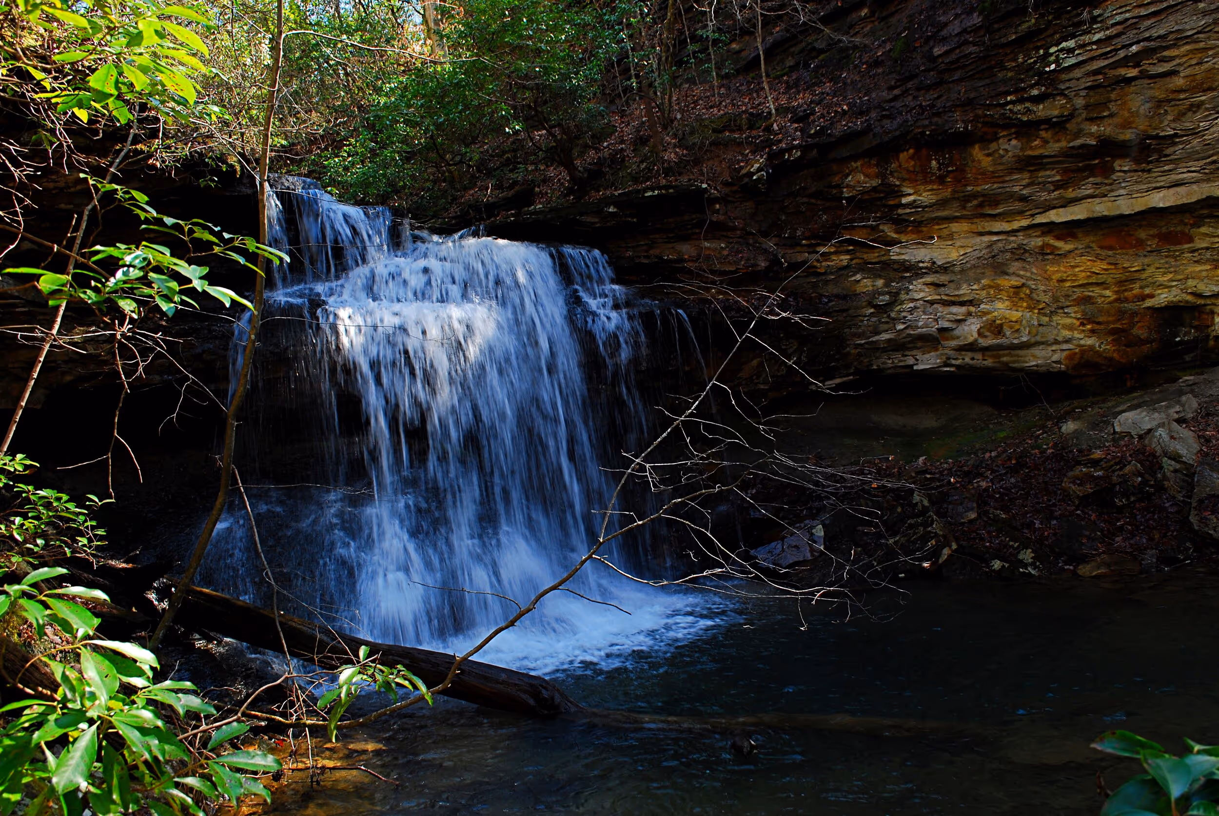 Tom Pack Falls. Photo © Bob Butters