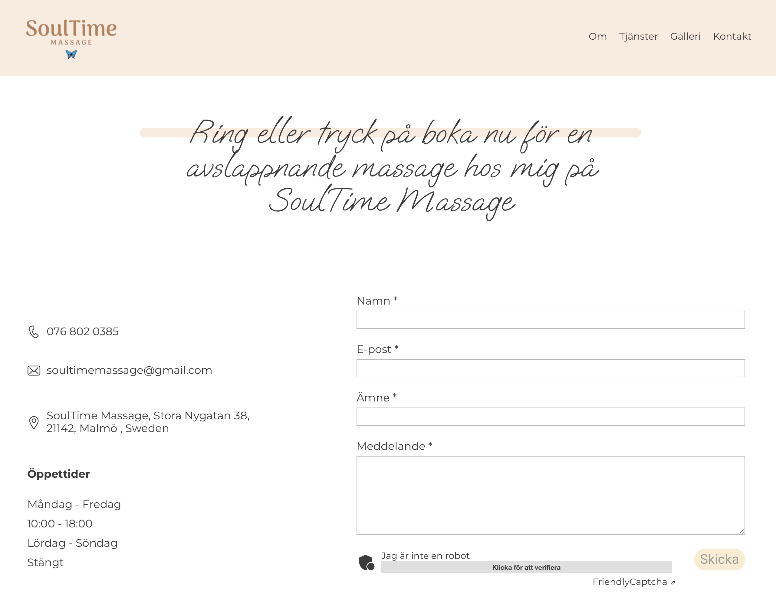 Third picture for our essentials price package, websites for massage and nail salons 