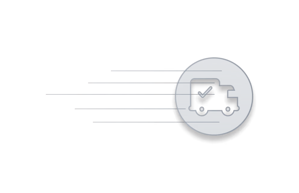 a screenshot of the streamlined capabilities of Emerge's logistics platform