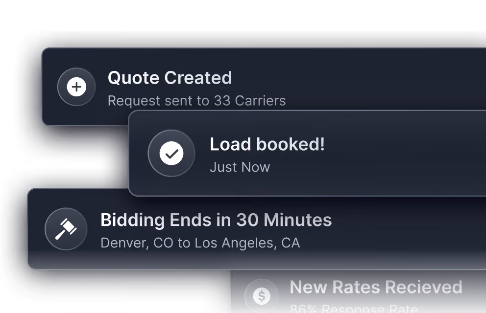 a screenshot of the simplifying operations capabilities of Emerge's logistics platform