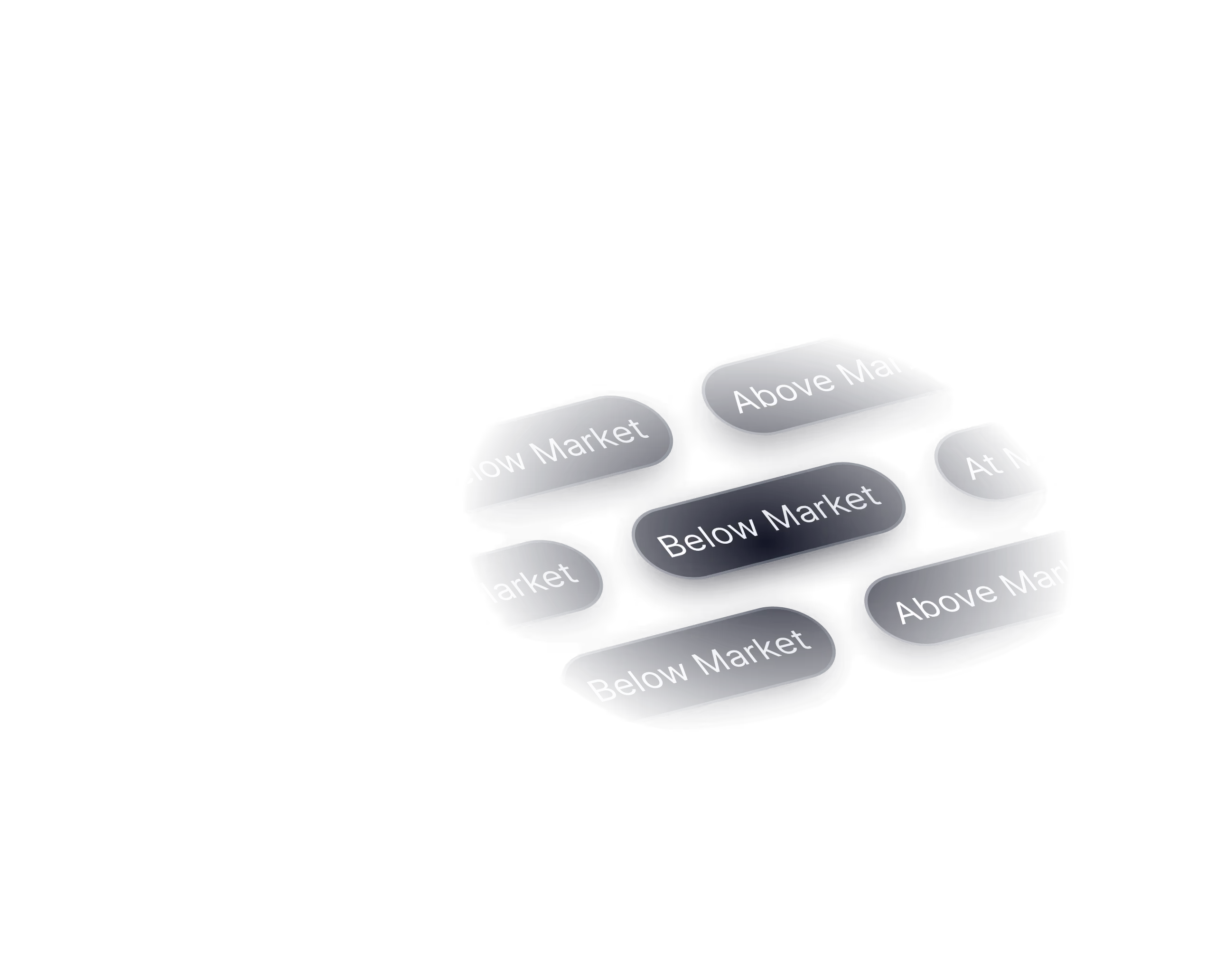a screenshot of the market benchmarking capabilities of Emerge's freight procurement logistics platform