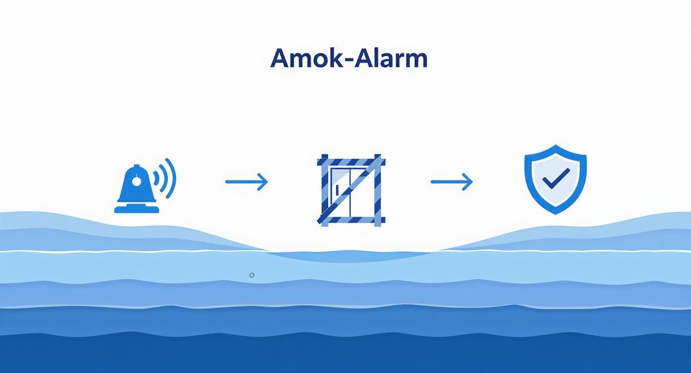 Infographic about amok-alarm was ist das