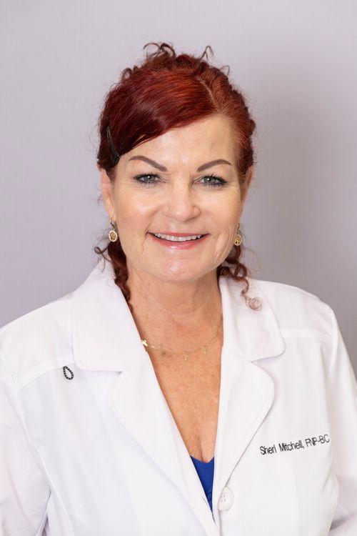 Headshot of Sheri Mitchell, RN, MSN, FNP-C