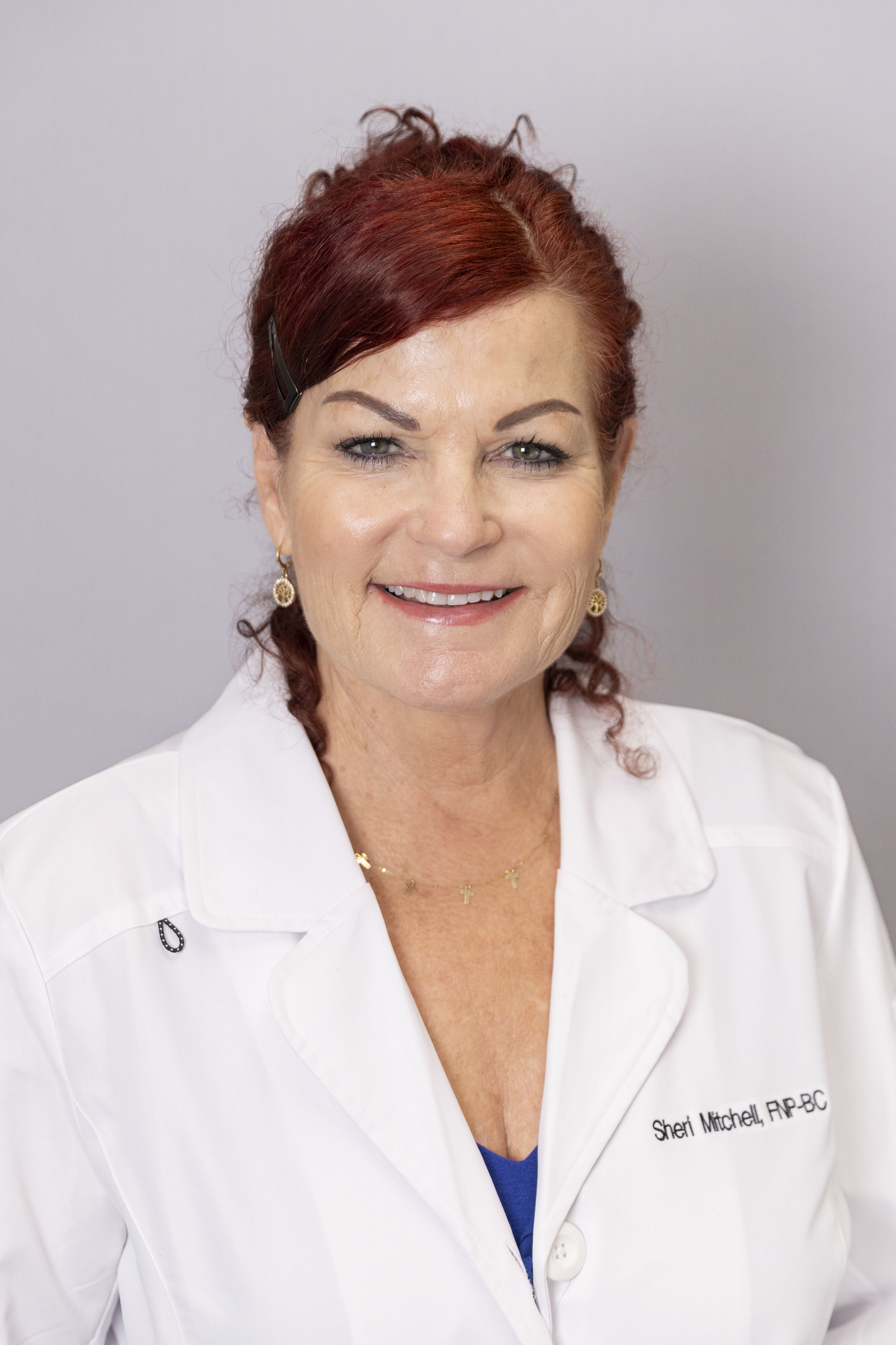 Headshot of Sheri Mitchell, RN, MSN, FNP-C